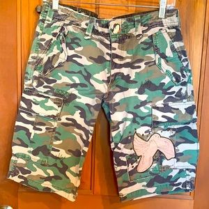 Vintage BB Dakota Camouflage Cargo Shorts